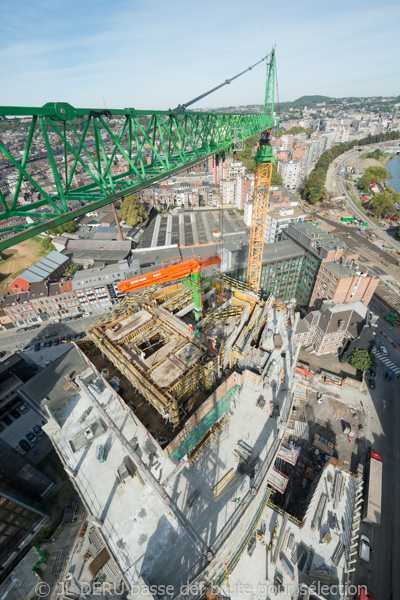 tour des finances à Liège